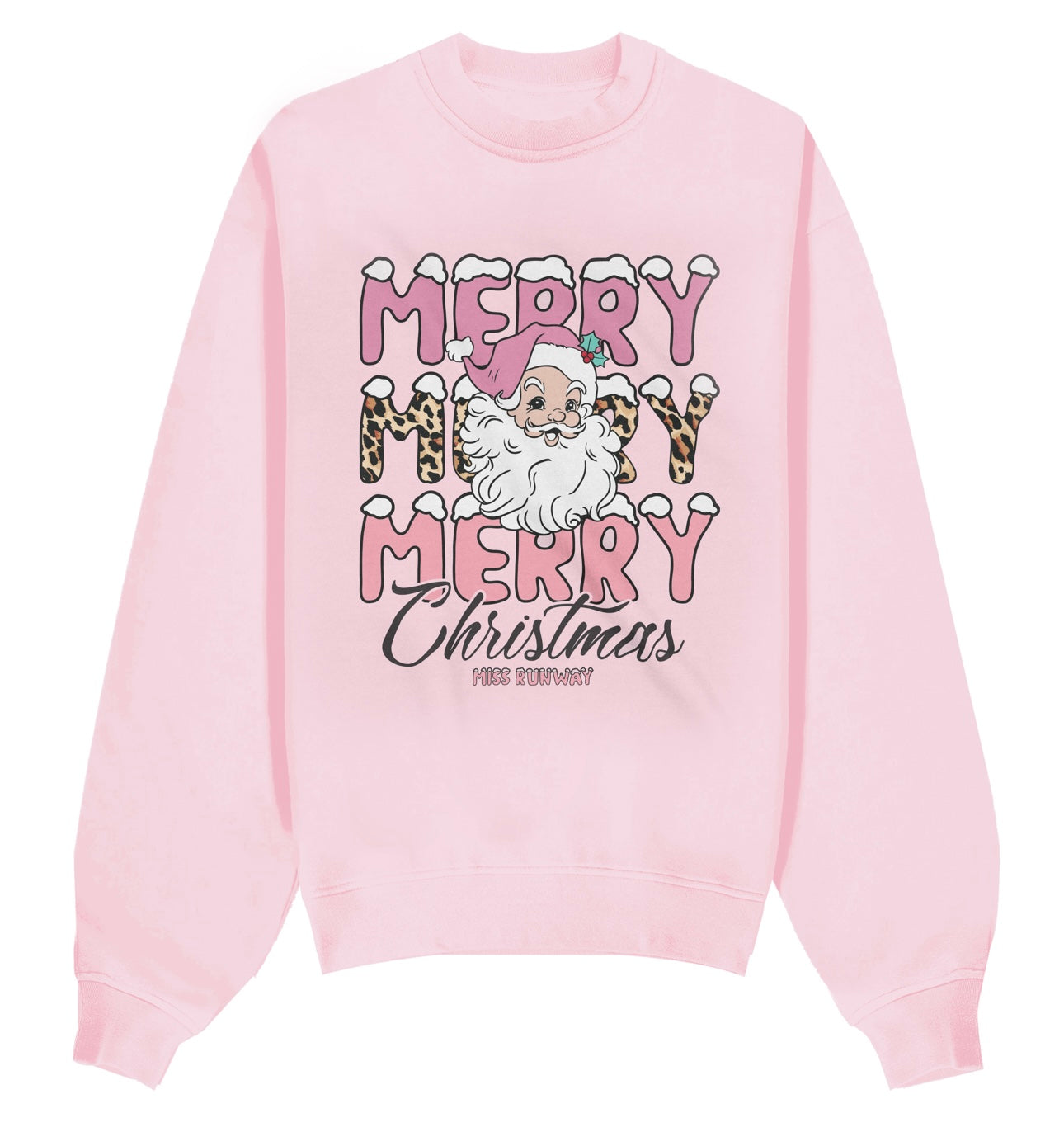 Merry pink sweatshirt sale