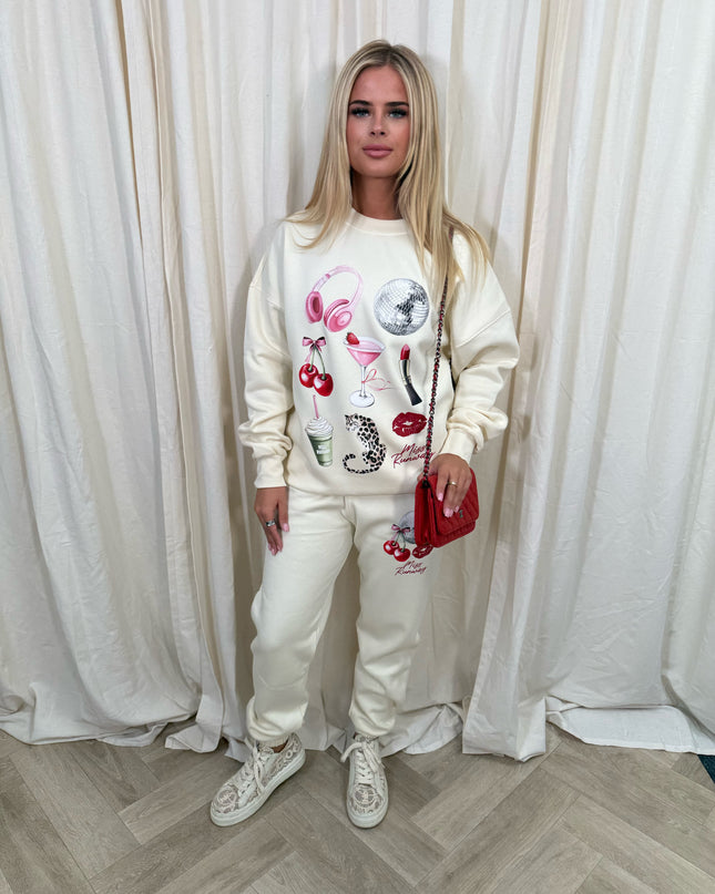 Girl Essentials Sweatshirt Tracksuit