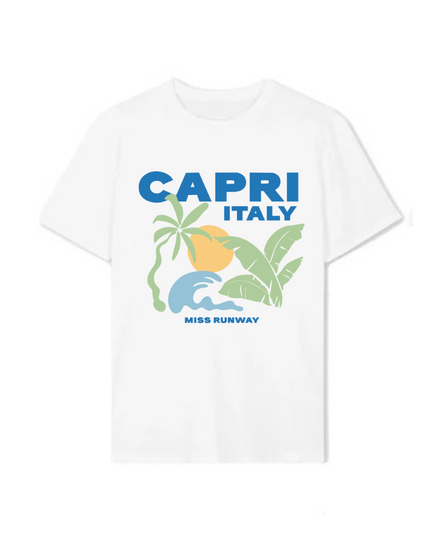 Capri Printed T-shirt Kids