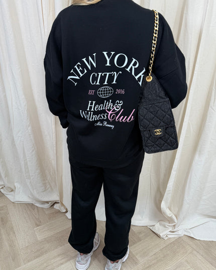 NYC Health Club Sweatshirt Tracksuit
