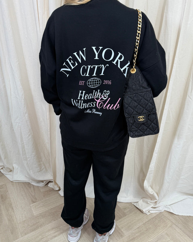 NYC Health Club Sweatshirt Tracksuit