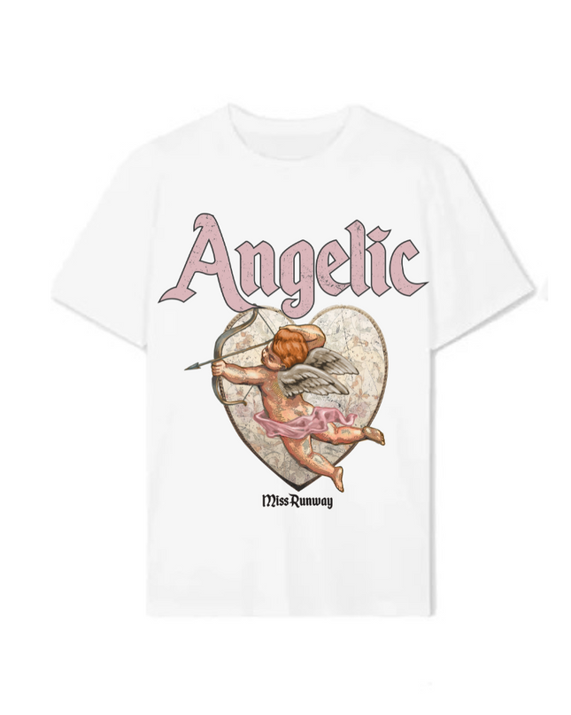 Angelic Printed T-shirt Adult