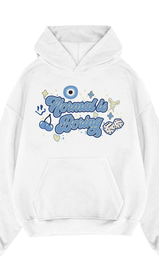 Normal Is Boring Hoodie – image 4