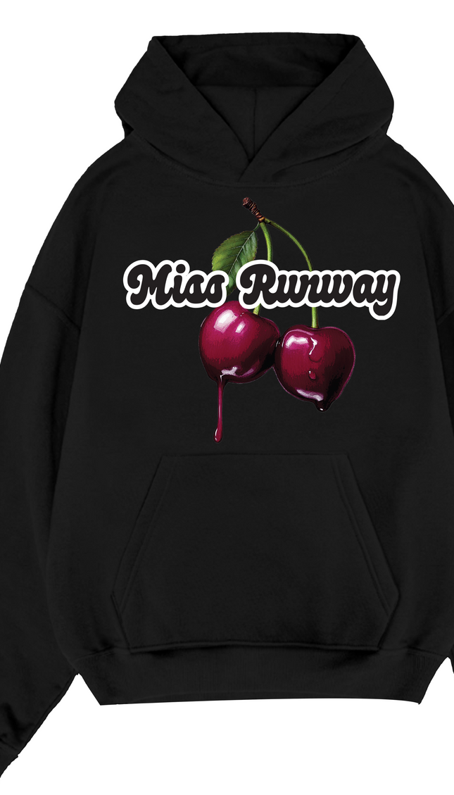 Miss Runway Cherry Hoodie – additional view