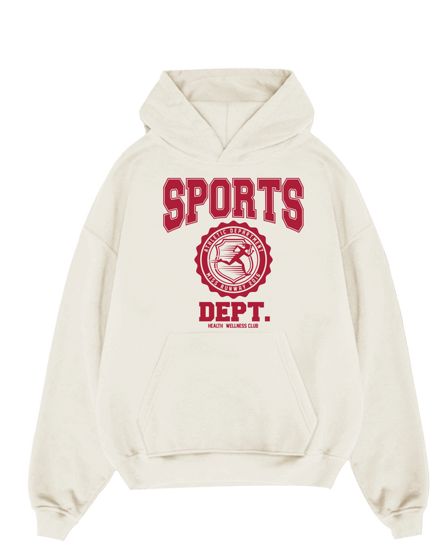 Miss Runway Sports Dept Hoodie Adults