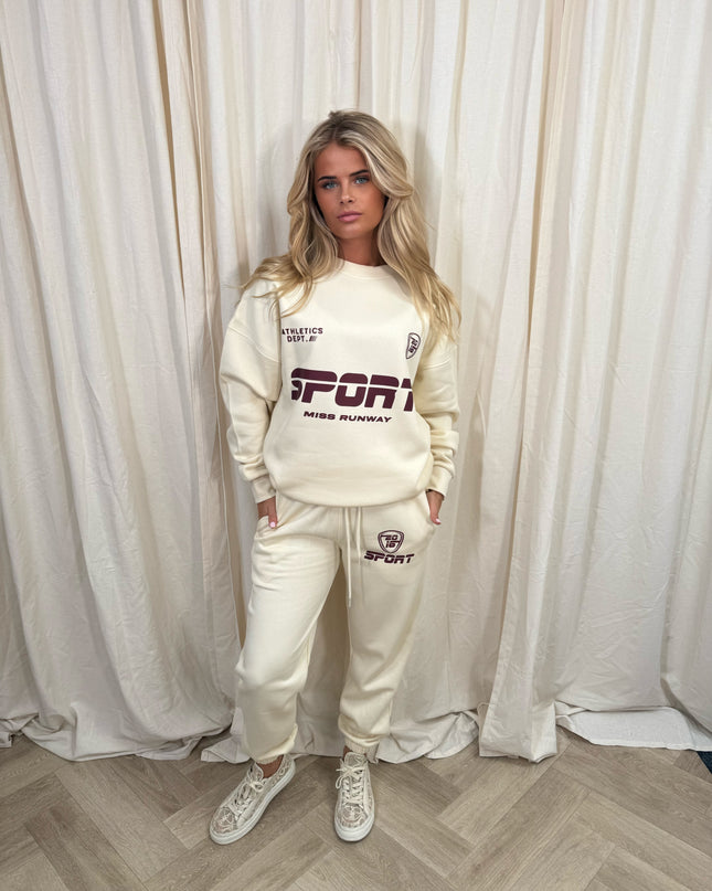 Miss Runway Sport Sweatshirt Tracksuit