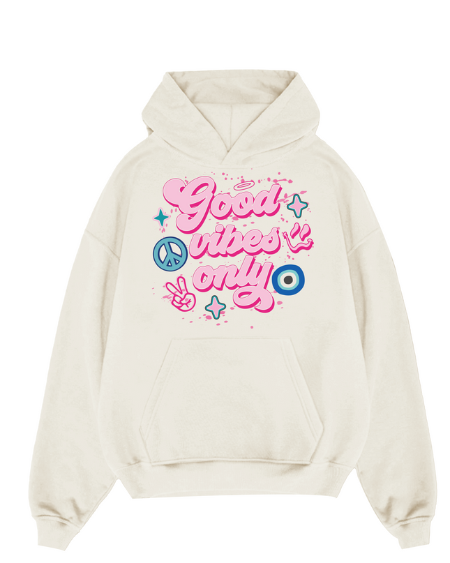 Good Vibes Only Hoodie Adults
