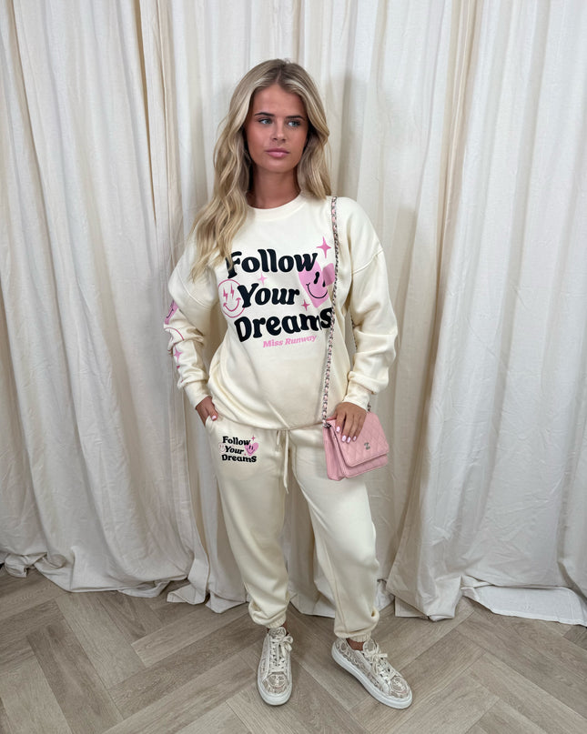 Follow Your Dreams Sweatshirt Tracksuit