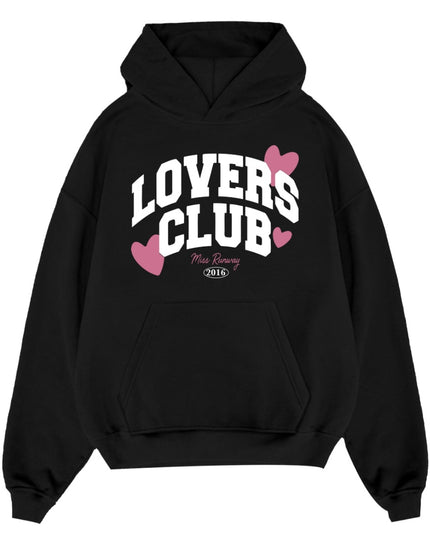 Lovers Club Hoodie Black