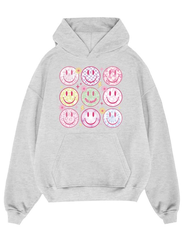 Miss Runway Smiley Hoodie Adults