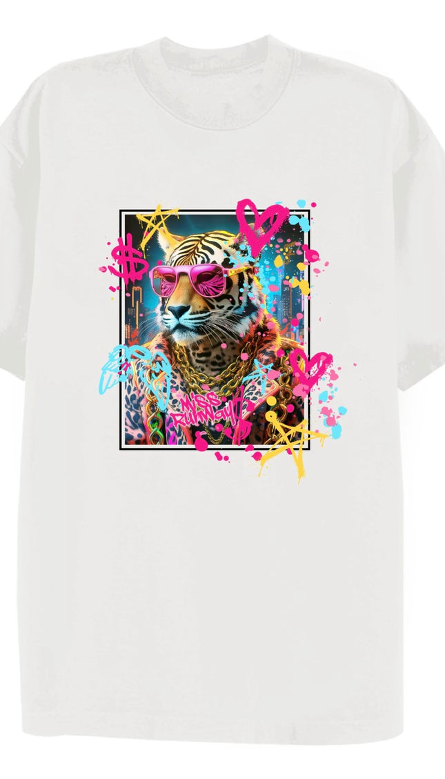 Pop Art Tiger T-shirt