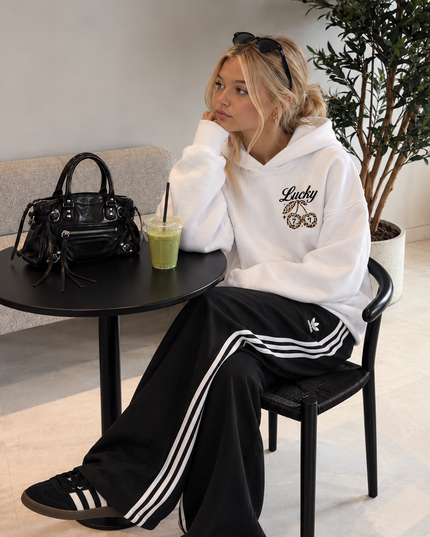Lucky 7 Hoodie White Kids