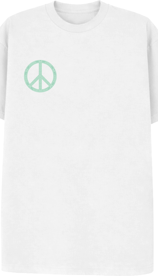 Paisley Peace T Shirt Mint by Miss Runway – image 2