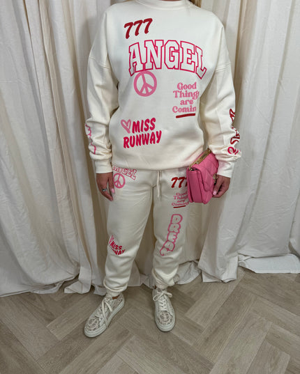 Angel Kids Sweatshirt Tracksuit