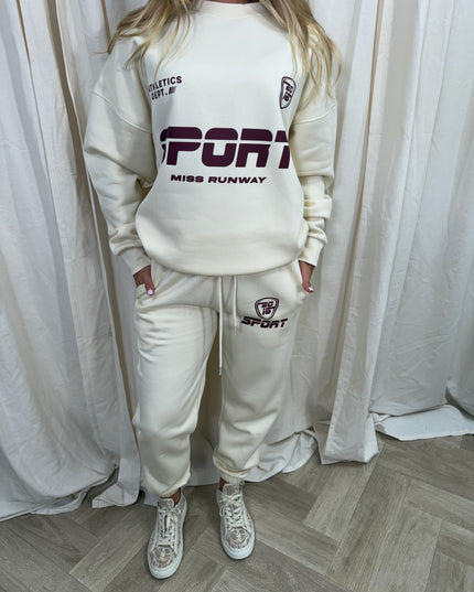 Miss Runway Sport Kids Sweatshirt Tracksuit