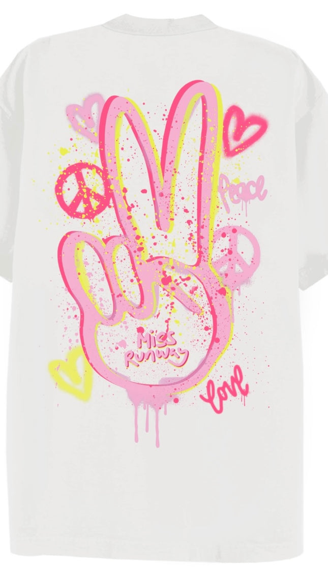 Peace Fingers T-shirt