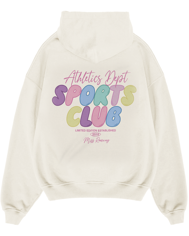 Miss Runway Sports Club Hoodie Adults
