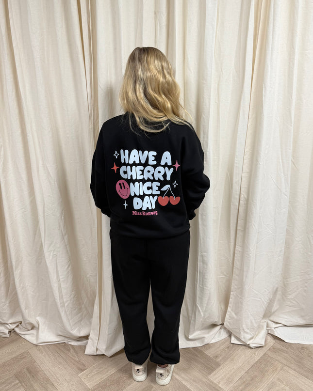 Have A Cherry Nice Day Sweatshirt Tracksuit