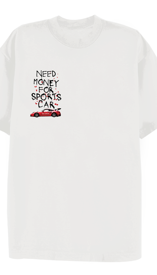 Need Money For Cars T-shirt Red