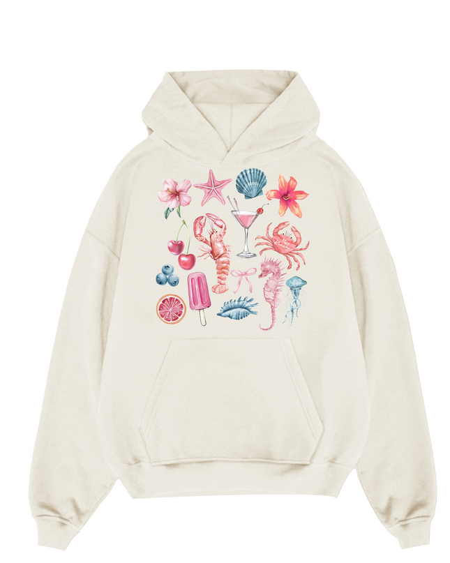 Peachy Summer Hoodie Adults
