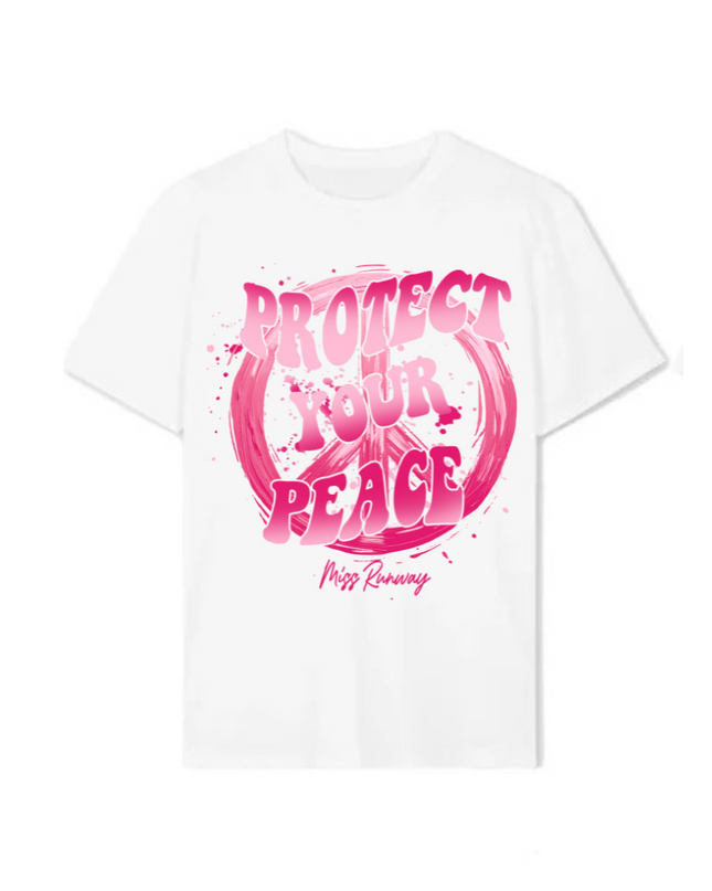 Protect Your Peace Printed T-shirt Adult
