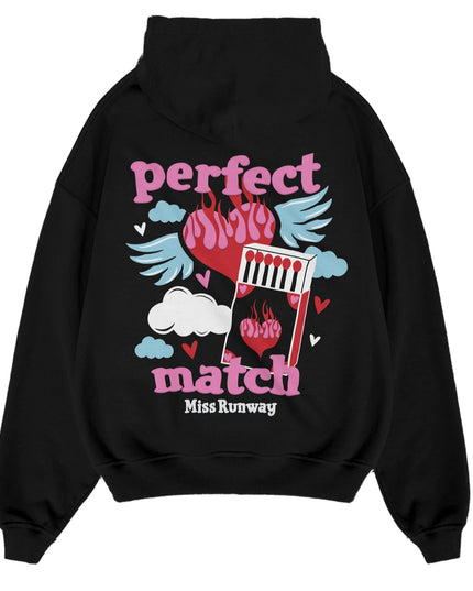 Perfect Match Hoodie Black