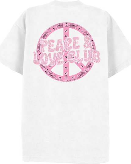 Peace & Love Club T Shirt
