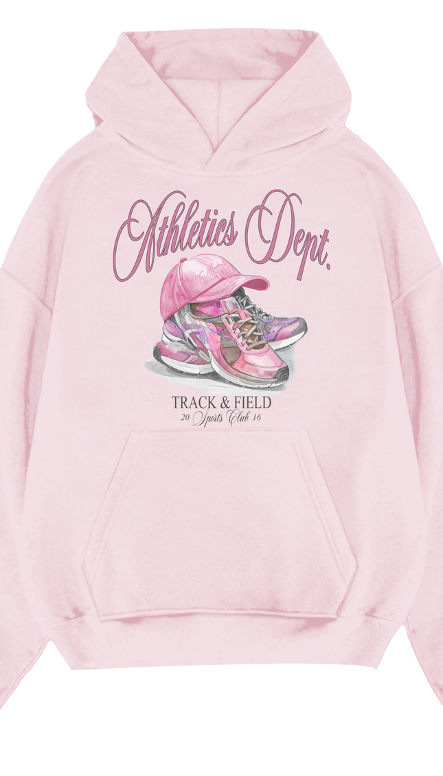 Athletics Dept Pink Bow Hoodie by Miss Runway – image 2