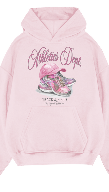 Athletics Dept Pink Bow Hoodie by Miss Runway – image 2