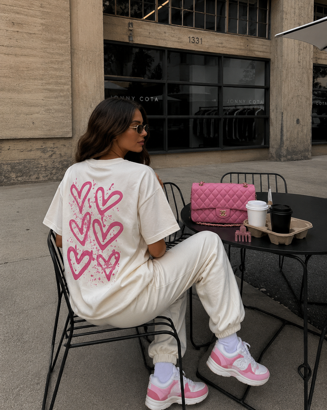 Pink Hearts T-shirt