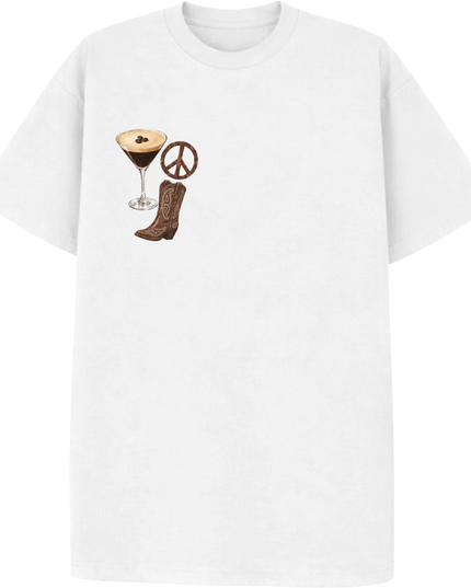 Paisley Reverie T-shirt Brown