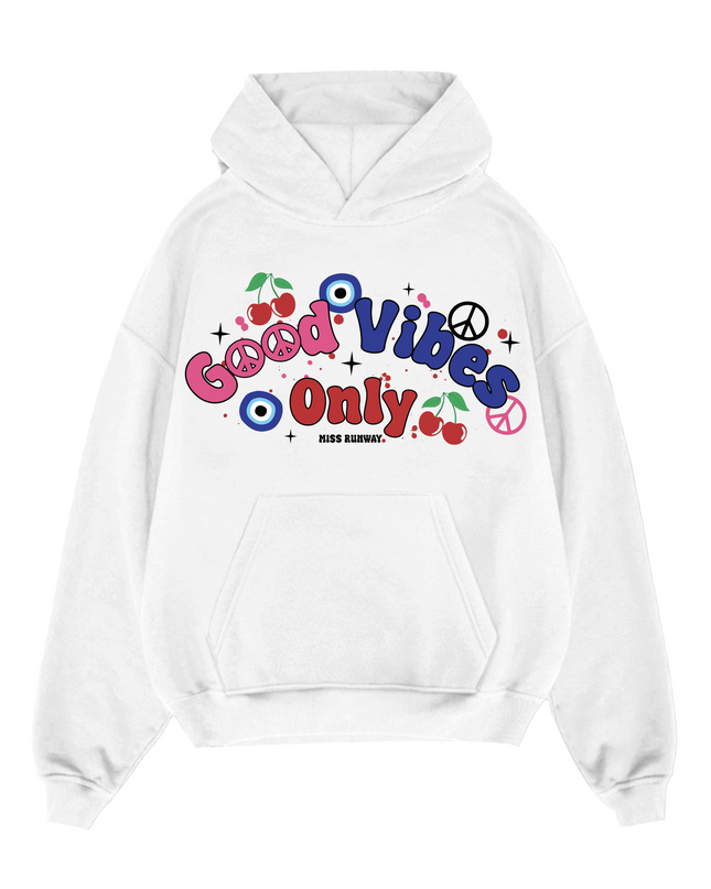Good Vibes Only Hoodie Adults