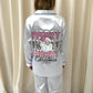 Miss Runway Merry Christmas Pyjamas White