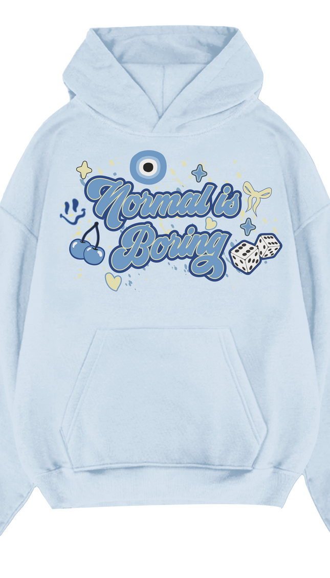 Normal Is Boring Hoodie – additional view