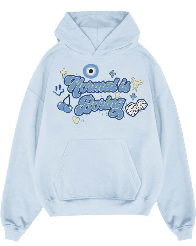 Normal Is Boring Hoodie Adults