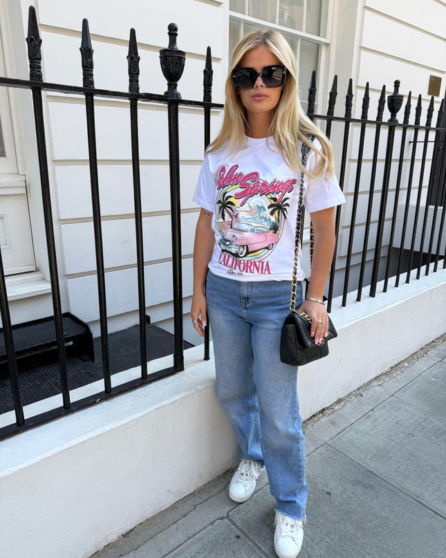 Palm Springs Printed T-shirt Adult