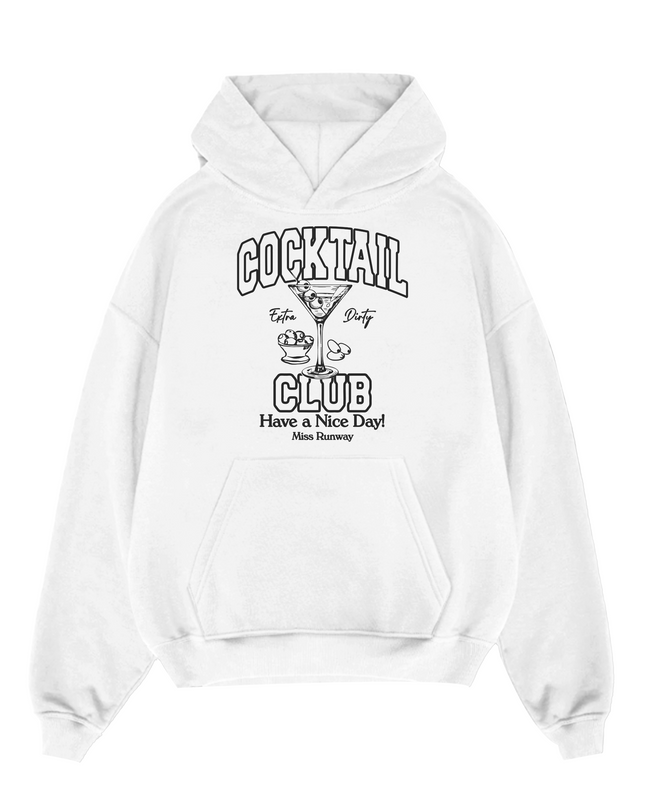 Cocktail Club Hoodie Adults