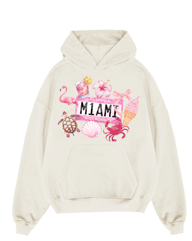 Miami Hoodie Adults