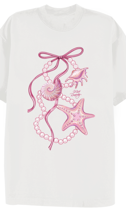 Ribbons And Pearls T-shirt