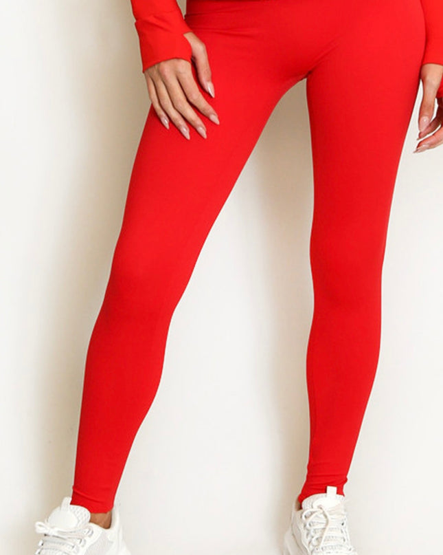 Red Energy Leggings