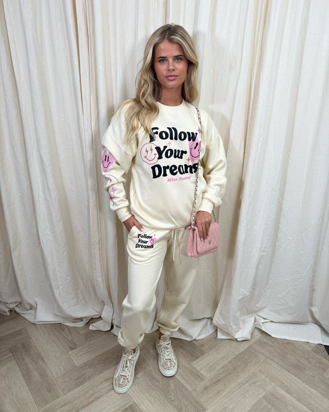 Follow Your Dreams Sweatshirt Tracksuit