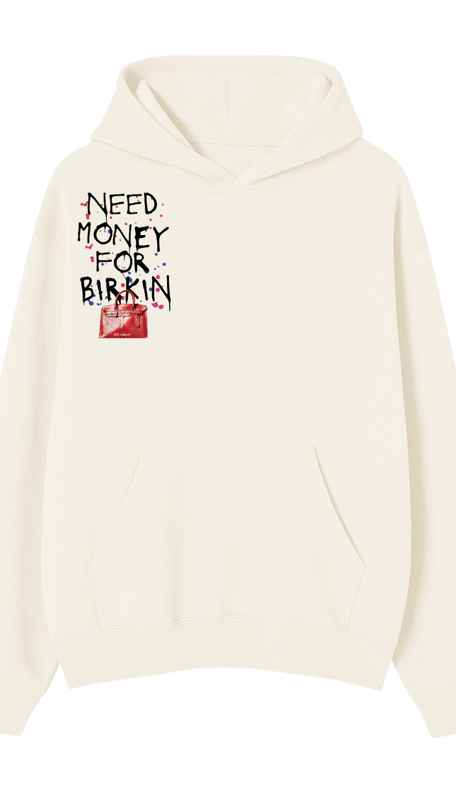 Need Money For Bags Multicoloured Hoodie by Miss Runway – image 2
