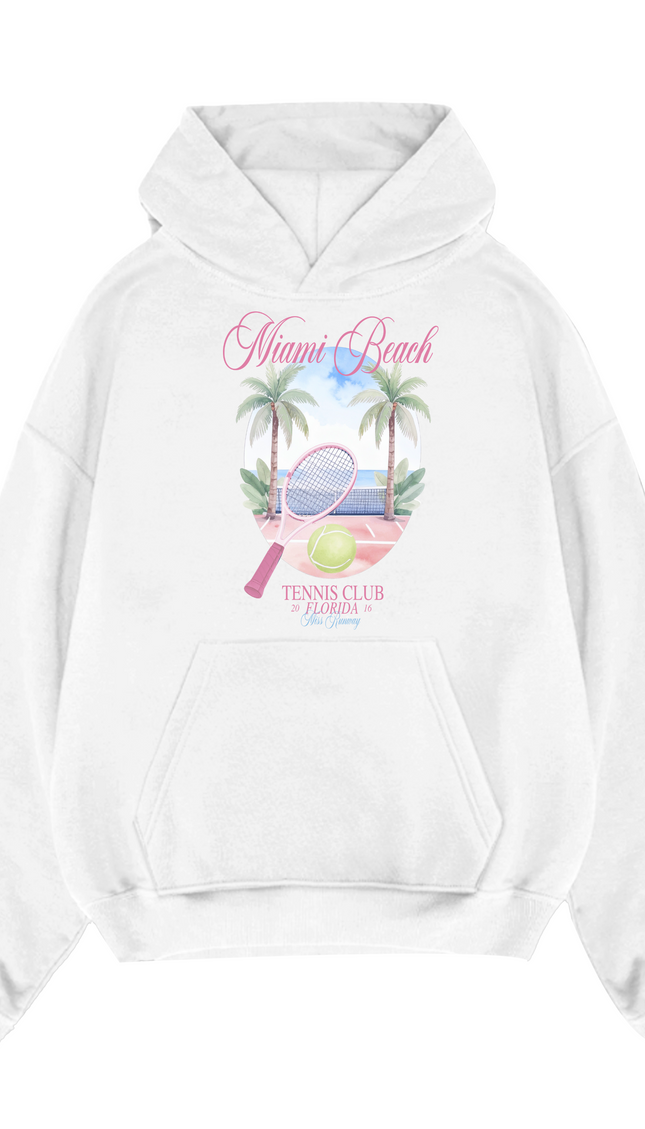 Miami Beach Tennis Club Hoodie – image 4