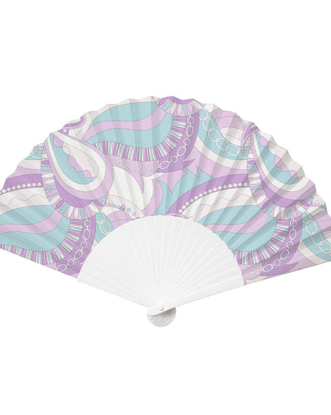Endless Opulence Small Fan Mint & Lilac Pre Order 23rd June