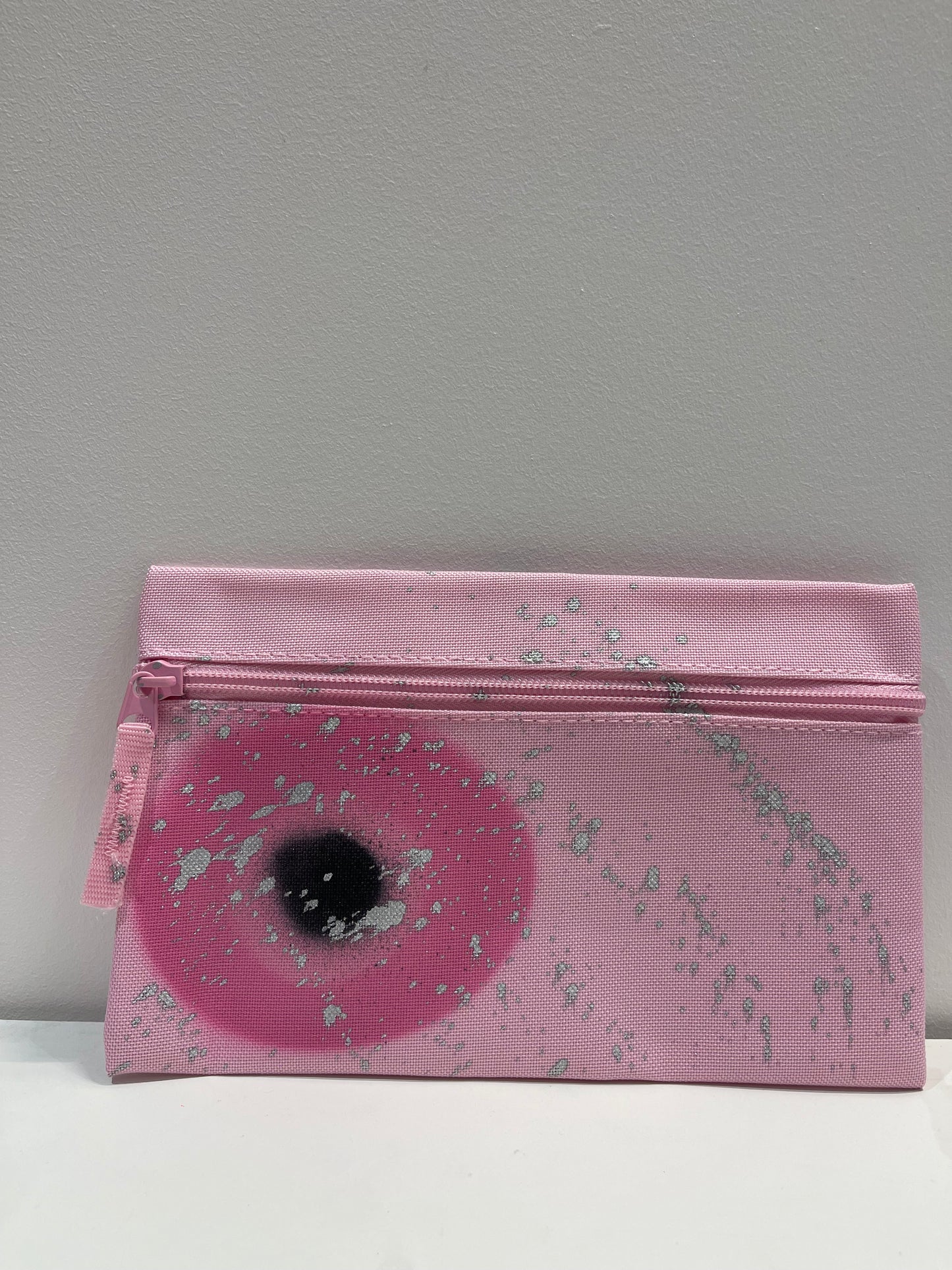 Pink Evil Eye Pencil Case