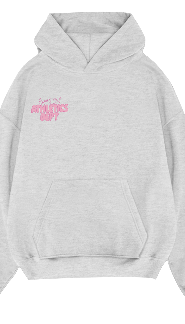 Athletics Dept Sports Club Pink Hoodie by Miss Runway – image 2