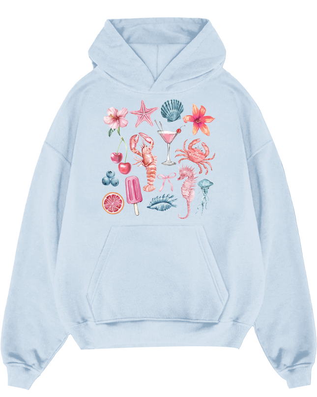 Peachy Summer Hoodie Adults