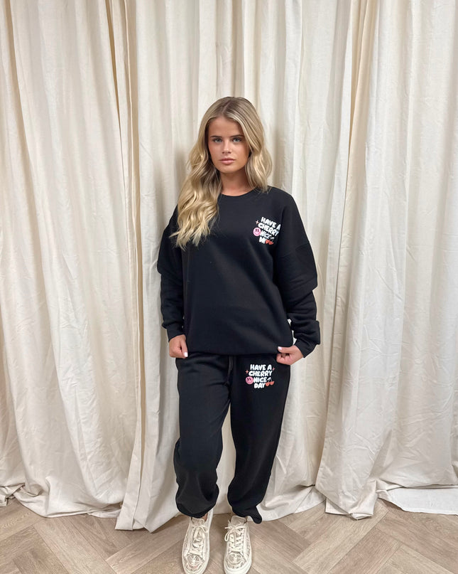 Have A Cherry Nice Day Sweatshirt Tracksuit