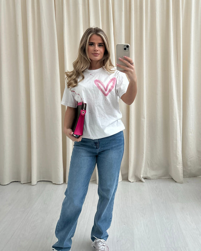 Pink Heart T-Shirt