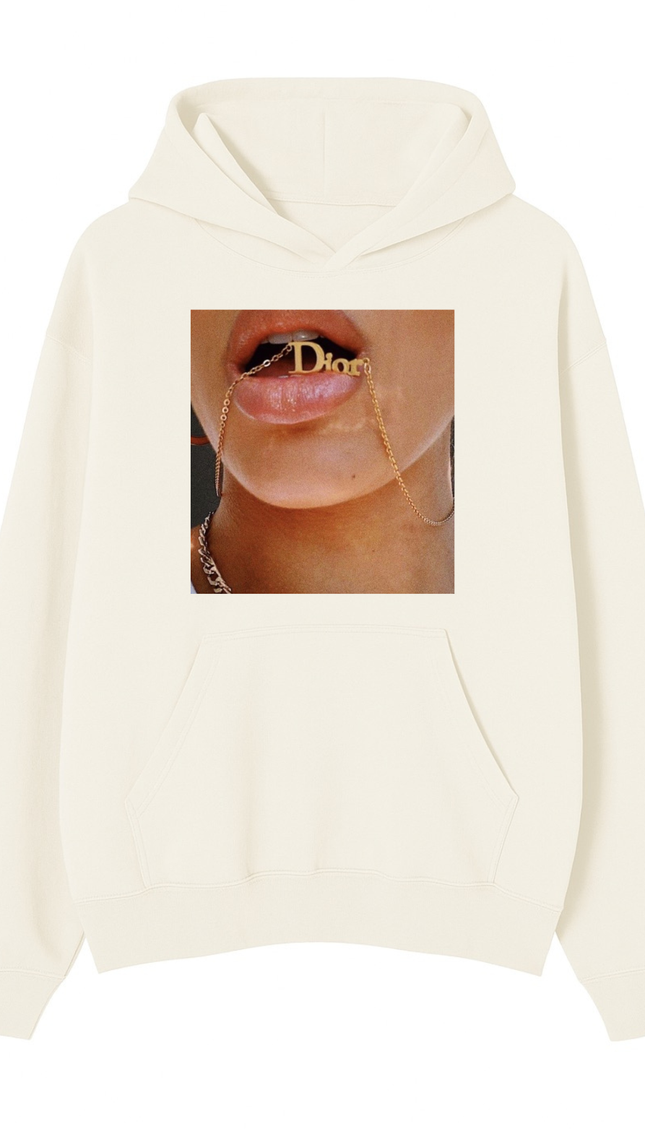 Gold Chain Hoodie – adult printed hoodie by Miss Runway